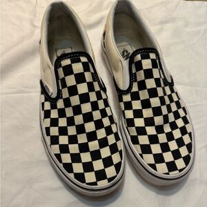 Checkered vans